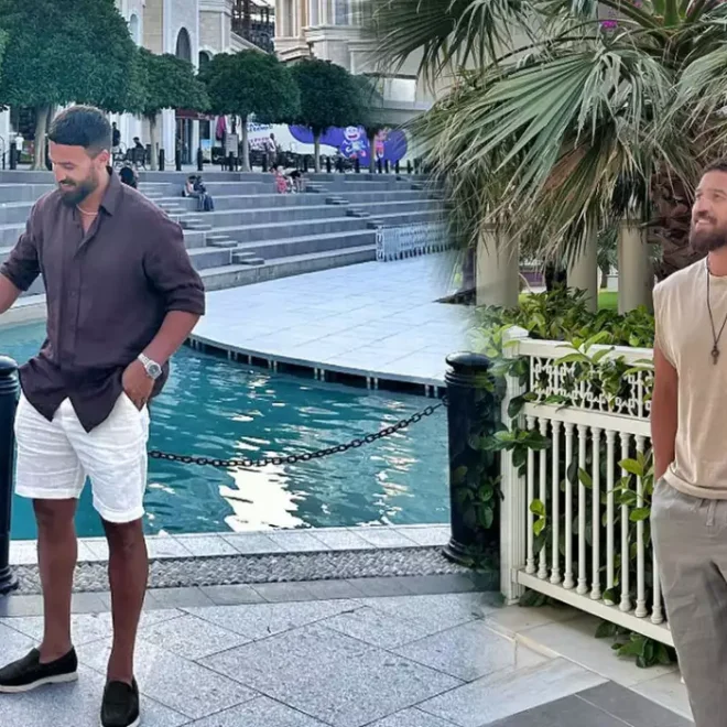 Zamiq oğlu ilə tətildə