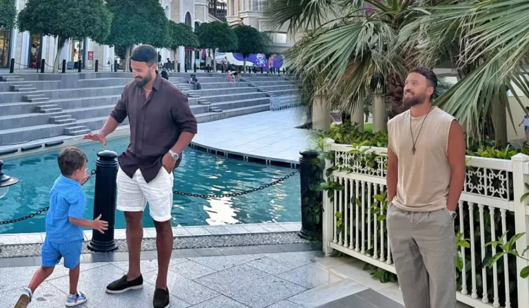 Zamiq oğlu ilə tətildə