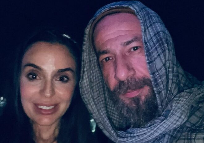 Kamran Leyla Əliyeva ilə bir arada – Foto