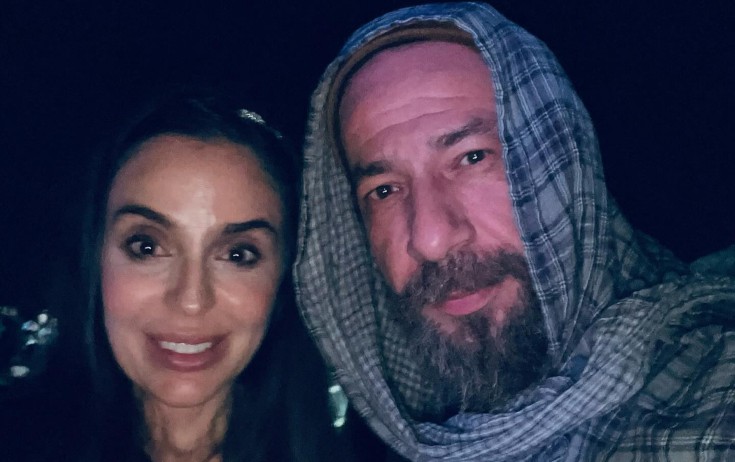 Kamran Leyla Əliyeva ilə bir arada – Foto