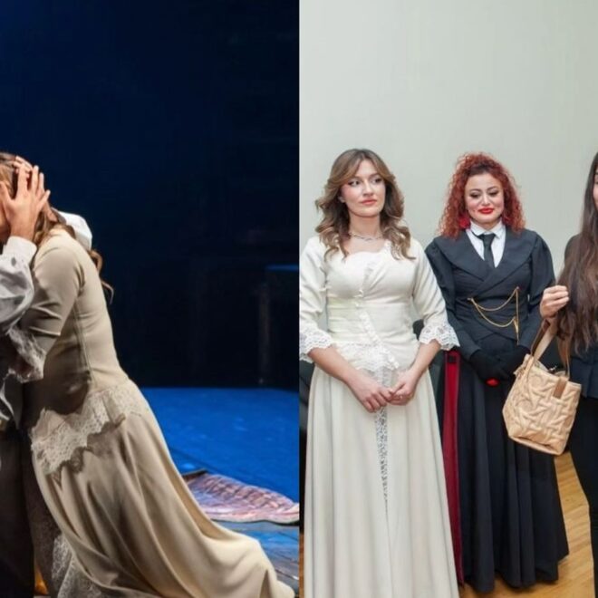 Leyla Əliyeva “İblis və…” tamaşasını izlədi – Fotolar 