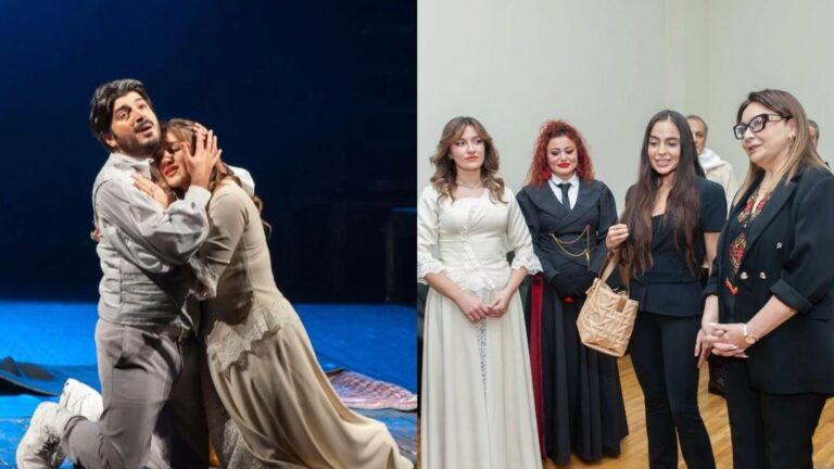 Leyla Əliyeva “İblis və…” tamaşasını izlədi – Fotolar 