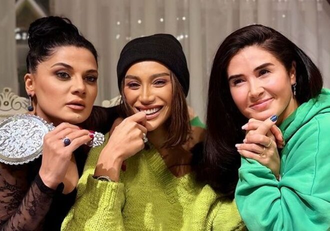 İllər sonra barışdılar – Fotolar