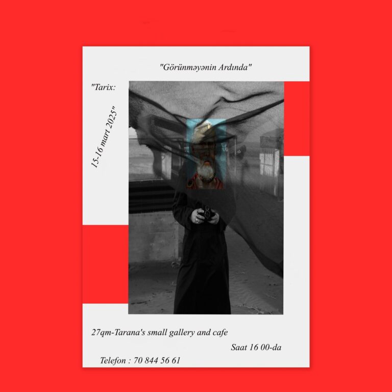 “Görünməyənin ardında” adlı fərdi foto sərgi açılacaq