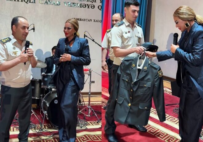 Aygün Kazımova bu dəfə kursantlar üçün oxudu – Video