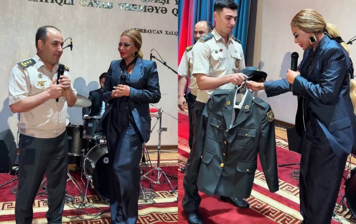 Aygün Kazımova bu dəfə kursantlar üçün oxudu – Video