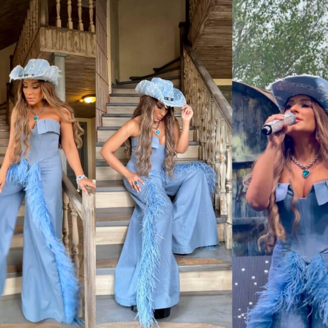 Tünzalə Ağayeva kovboy tərzində  – FOTOLAR