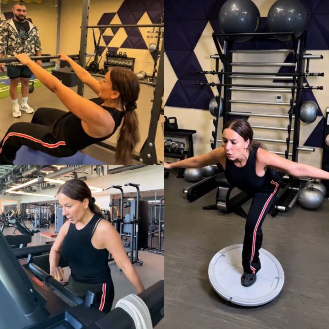 Xalq artisti Tünzalə Ağayevanın idman sevgisi – VİDEO