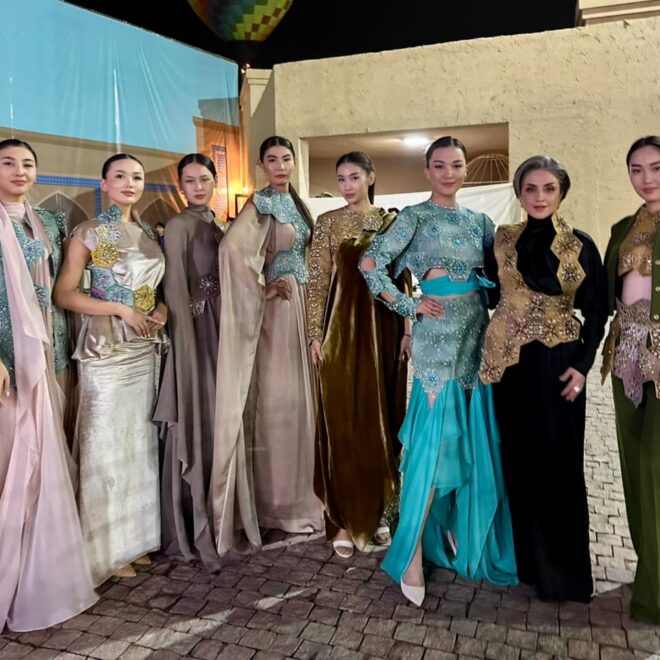 Gülnarə Xəlilova Qazaxıstanda “Turkıstan World Craft Fest”də  – Fotolar