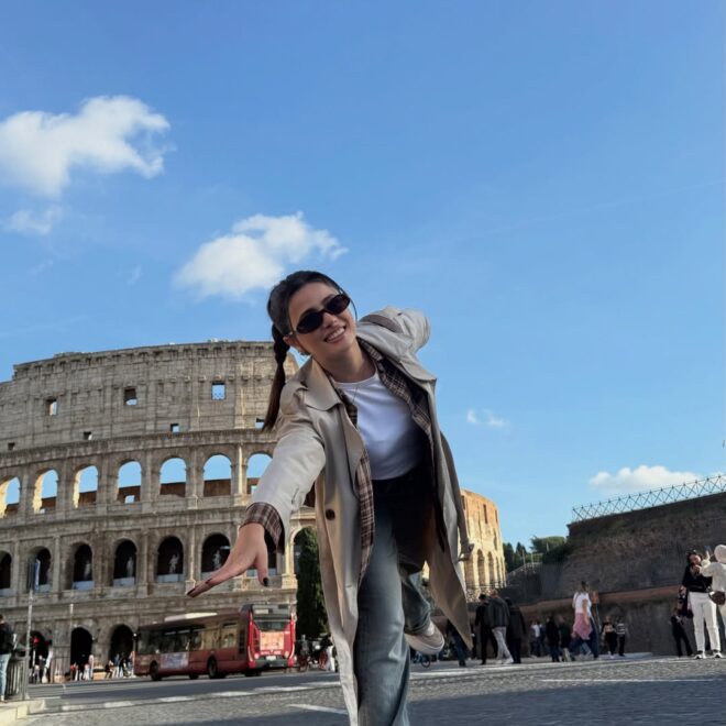 “Komedixana”nın məşhur aktrisası İtaliyada – Foto