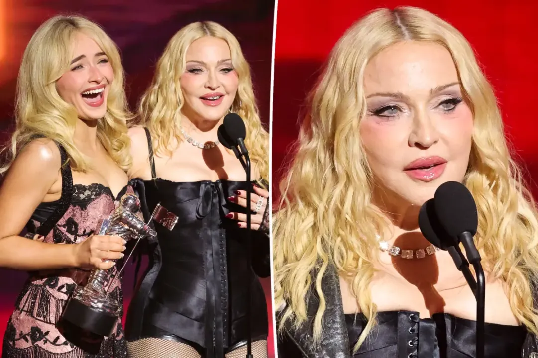 Madonna VMAs 2026-da 2.8 milyon dollarlıq boyunbağı ilə mükafat aldı