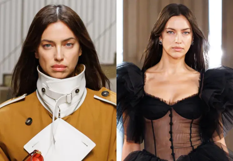 İrina Şeyk Milan Moda Həftəsində üç nümayişdə iştirak edib