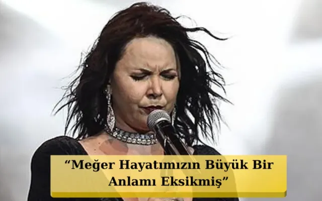 Şebnem Ferah konsertində səmimi etiraf etdi