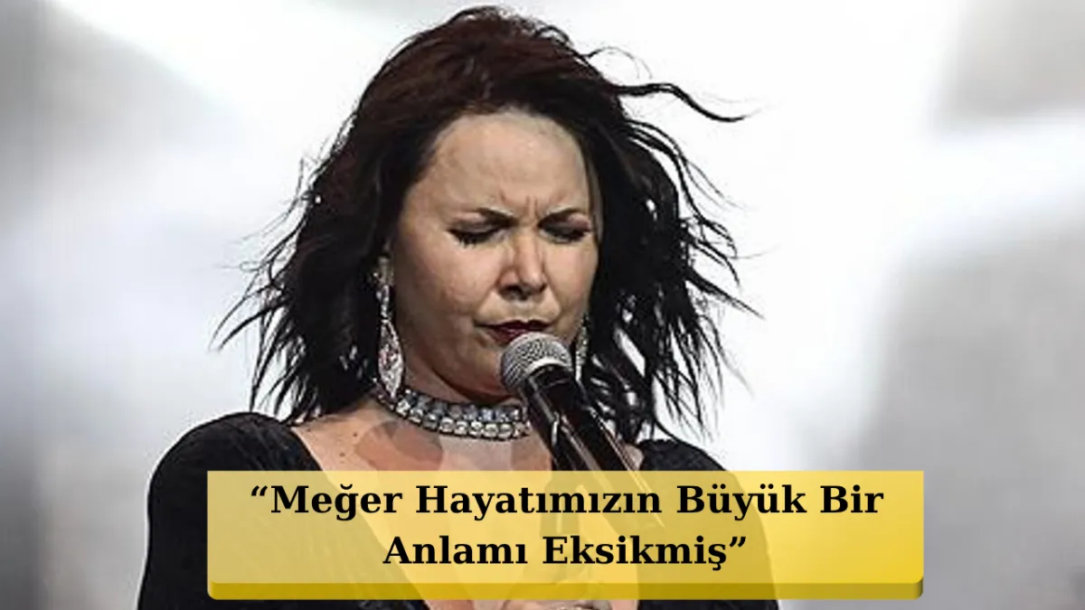 Şebnem Ferah konsertində səmimi etiraf etdi