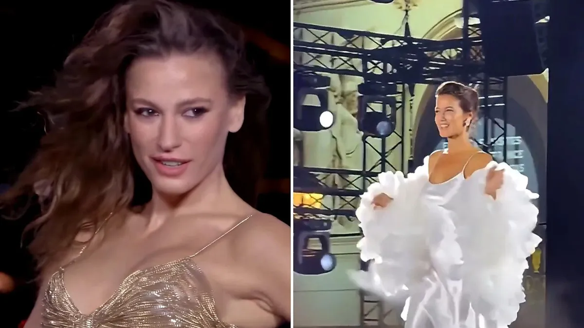 Serenay Sarıkaya və Pınar Deniz podiumda müqayisə edildi