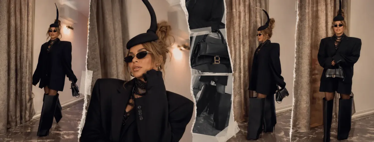 Aygün Kazımovanın 13 minlik Balenciaga tərzi