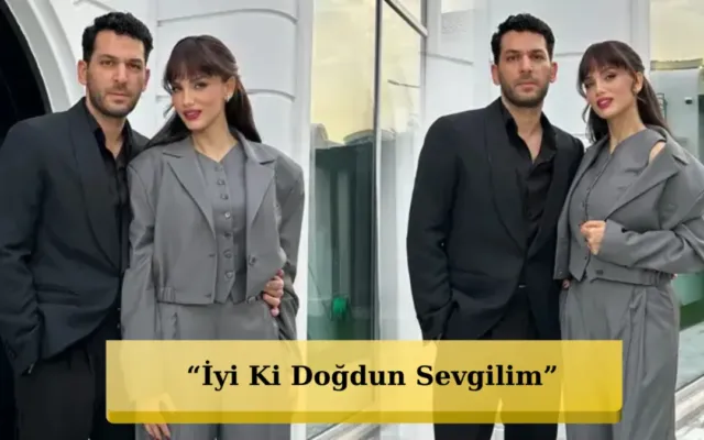 Murat Yıldırım həyat yoldaşını romantik paylaşımı ilə təbrik etdi