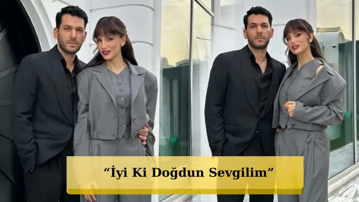 Murat Yıldırım həyat yoldaşını romantik paylaşımı ilə təbrik etdi