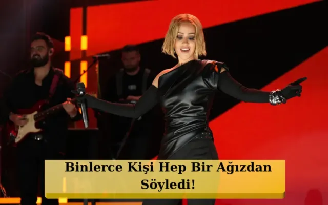 Derya Uluğ İzmir Kültür Yolu Festivalində konsert verdi