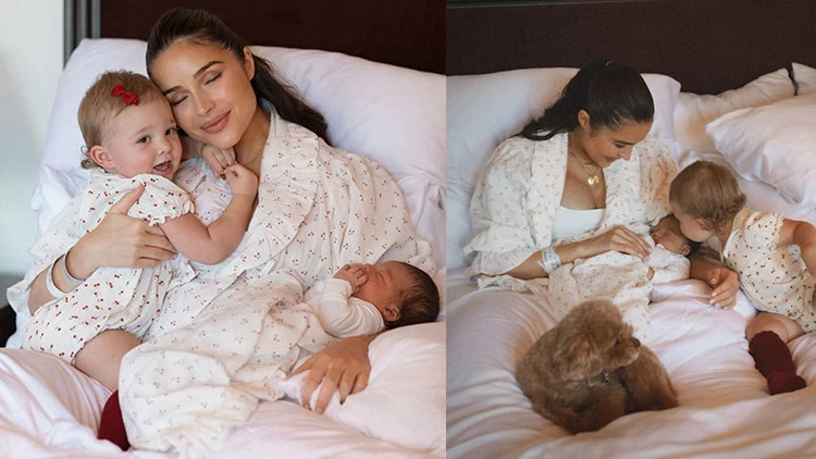 Olivia Culpo ikinci dəfə ana oldu