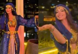 Simge Sağın Mardində çiy köftə yoğurdu və halay çəkdi