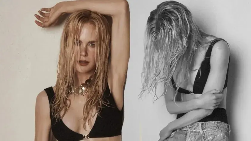 Nicole Kidman yeni fotosessiyası ilə diqqət çəkdi