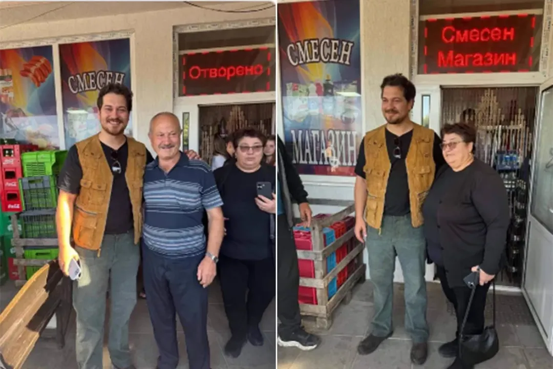 Çağatay Ulusoy Bolqarıstanda kəndini ziyarət etdi