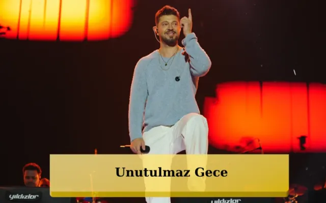 Murat Boz Gaziantepdə konsert verdi