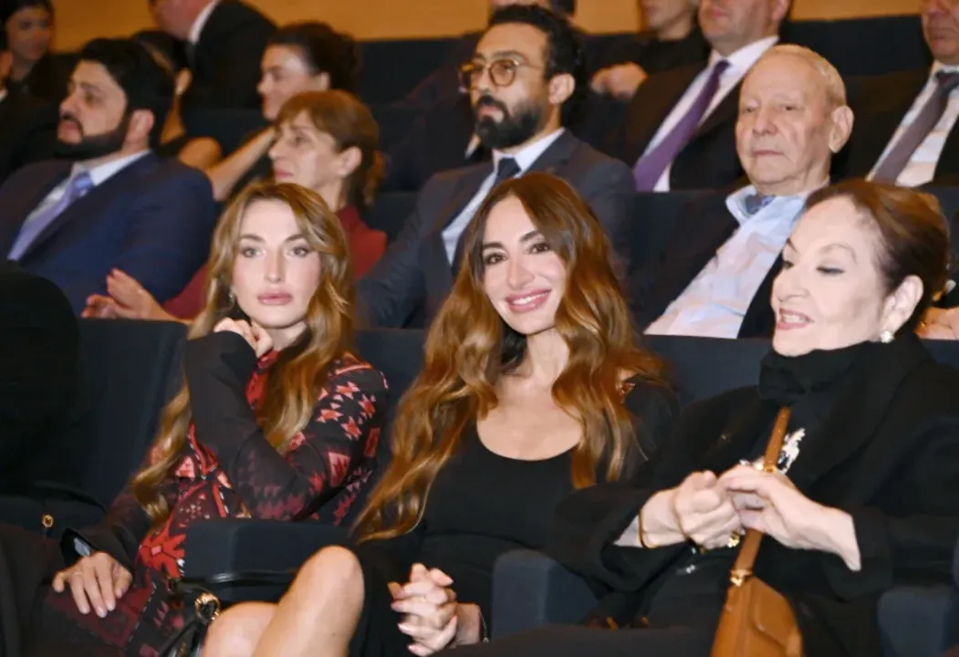Arzu Əliyeva və Alyona Əliyeva "44" bədii filminin premyerasında - FOTOLAR