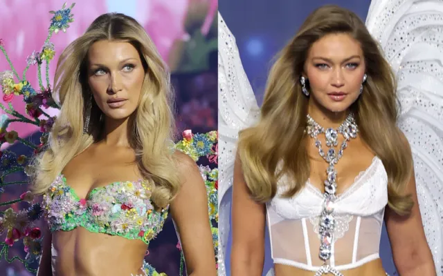 Bella və Cici Hadid tənqid edildi – Victoria's Secret podiumunda