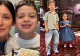 Ravşana Kurkova oğlunun ad gününə yeni fotolar paylaşdı